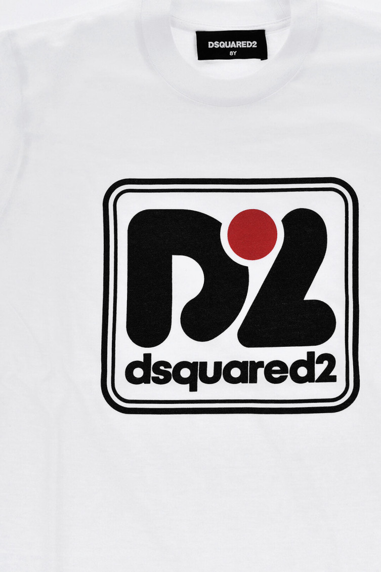 Boys White Regular T-Shirt