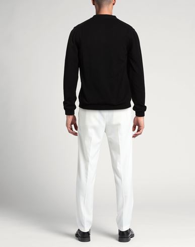 Man Cardigan Black Size M Cotton