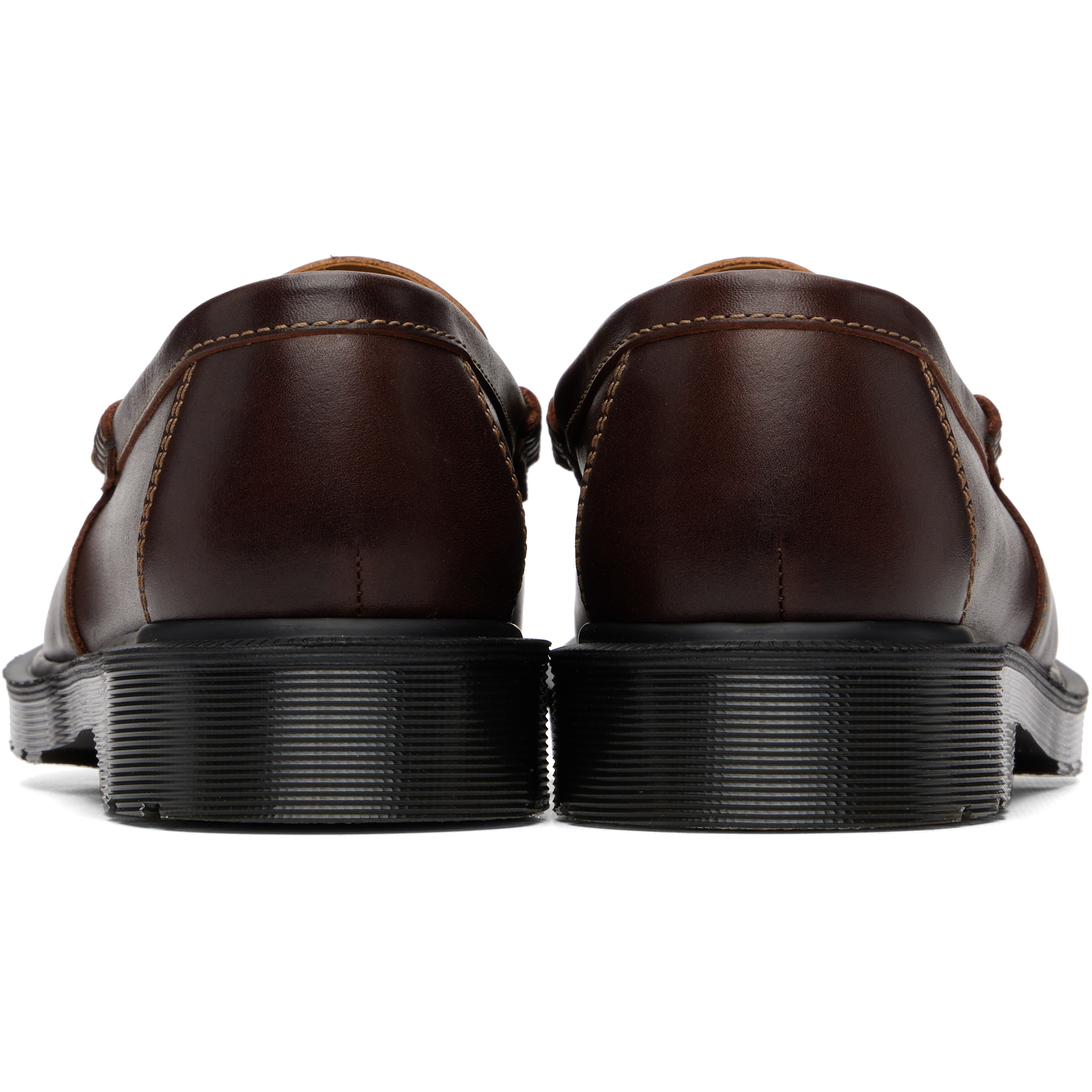 Brown Penton 'Made In England' Leather Loafers