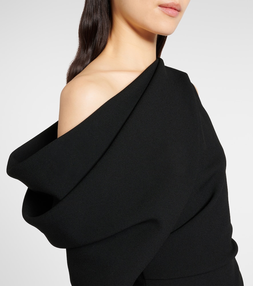 Maite crêpe gown