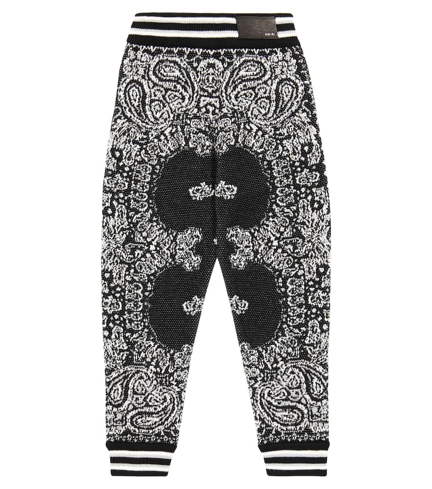 Amiri Kids Cotton and cashmere sweatpants