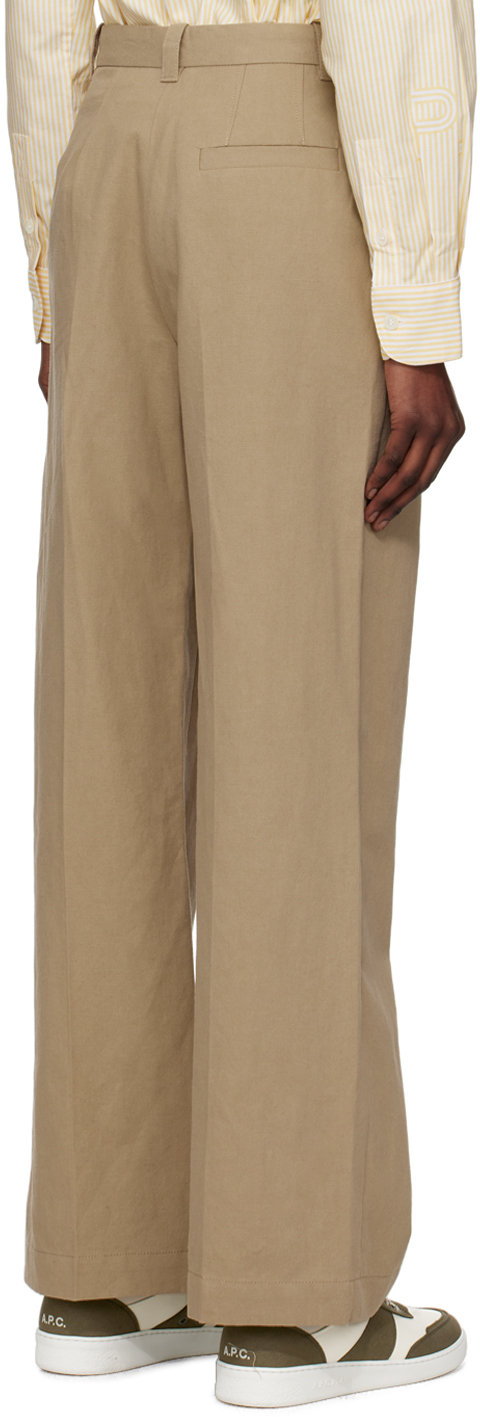 A.P.C. Beige Tressie Trousers