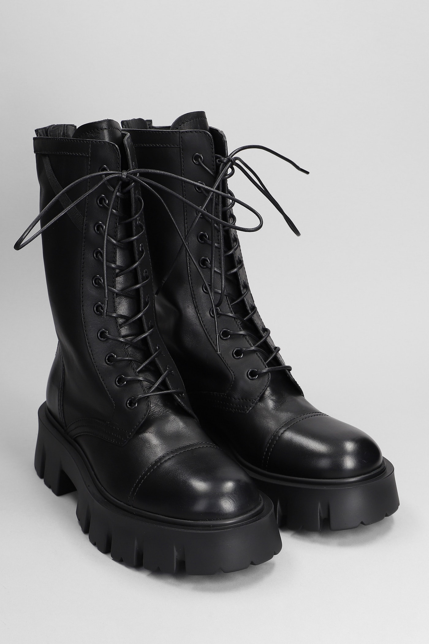 Elba combat boots - Black