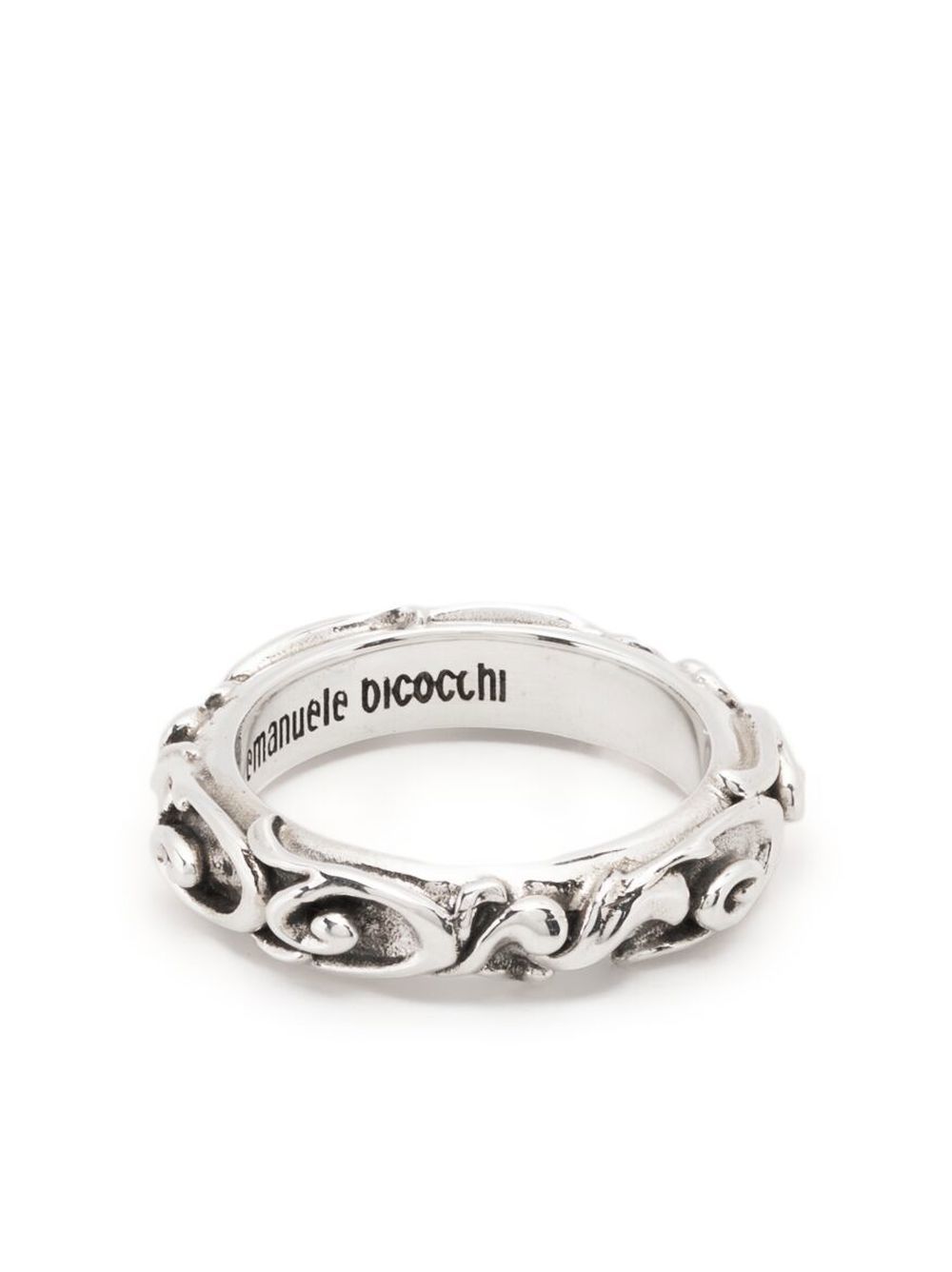 Arabesque band ring - Silver