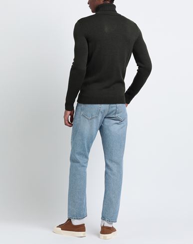 Man Turtleneck Military green Size M Dralon
