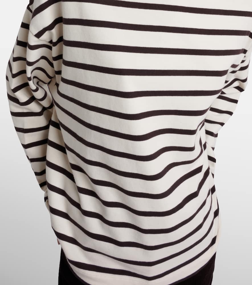 Striped cotton T-shirt