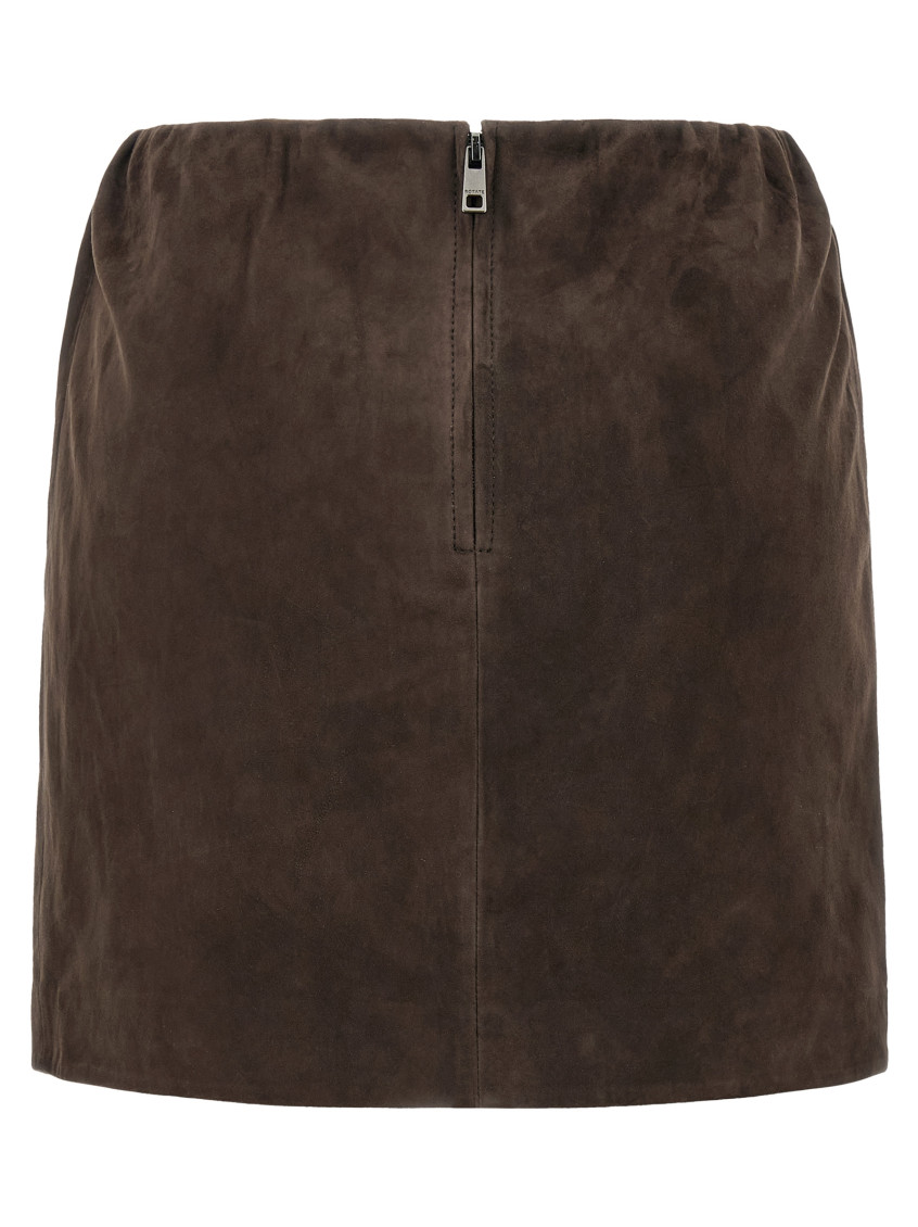 Suede Skirt