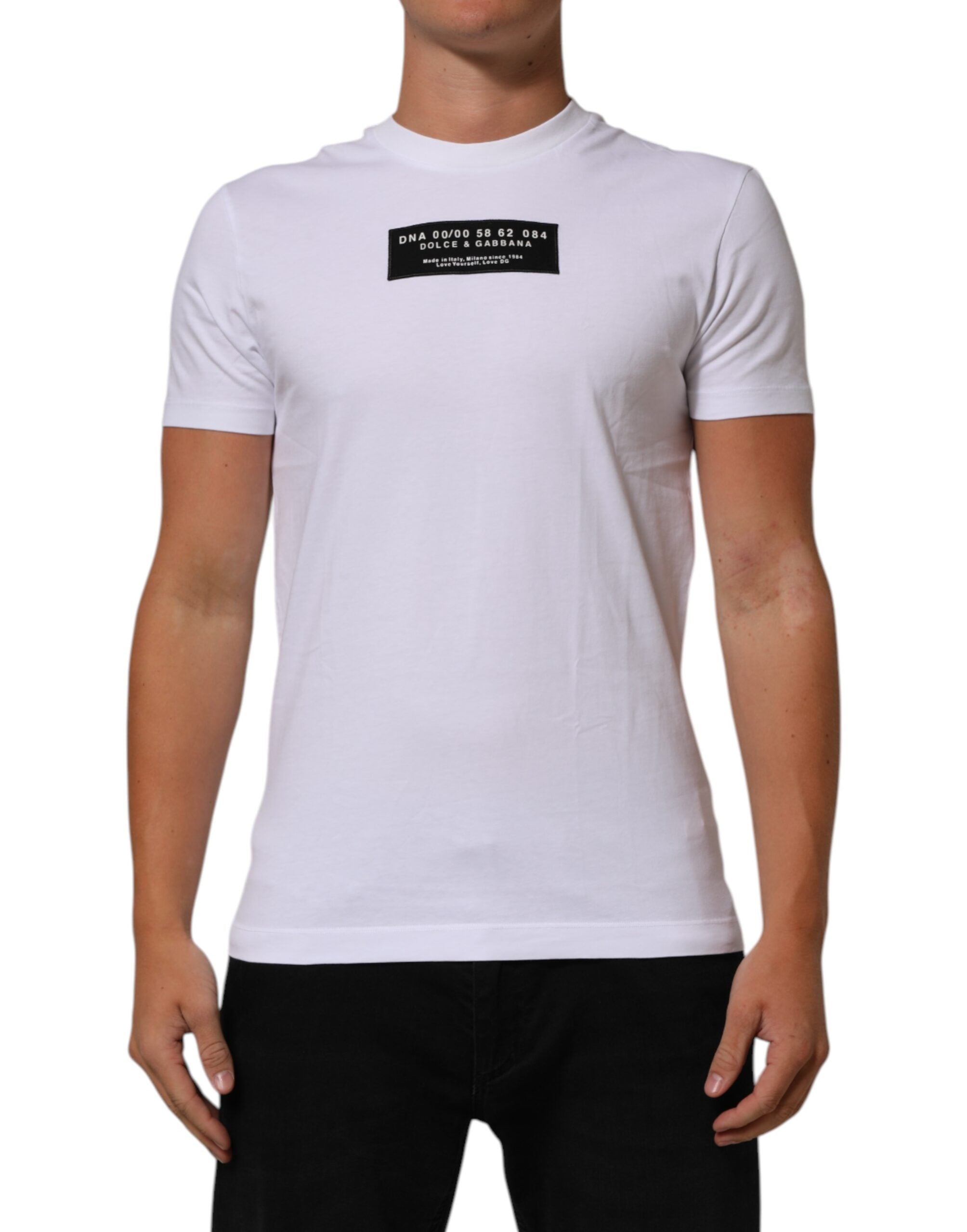 Logo-Print Cotton T-Shirt — White