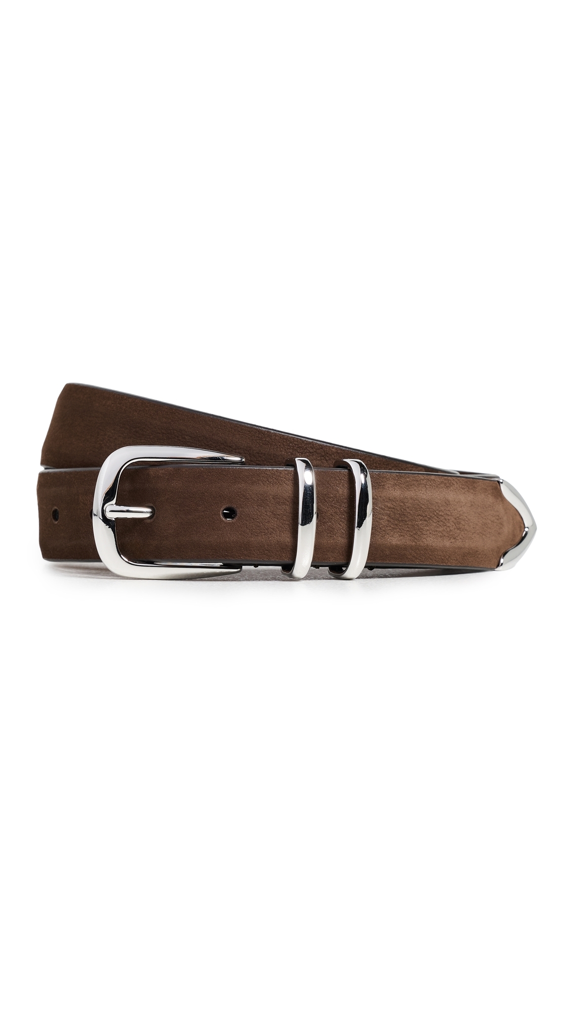 Simple Western Belt Brown M1