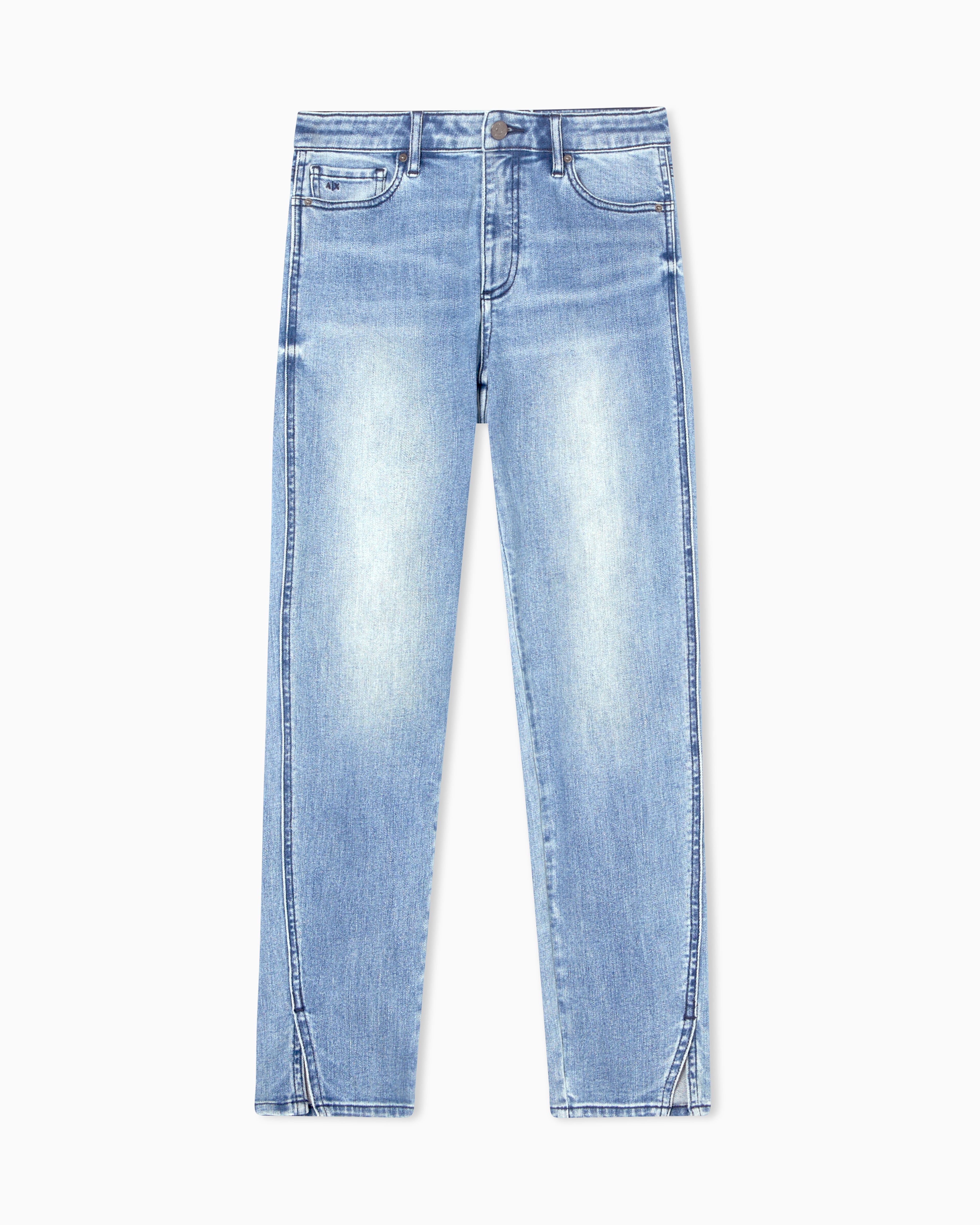 Super Skinny Jeans in Indigo Blue Stretch Denim