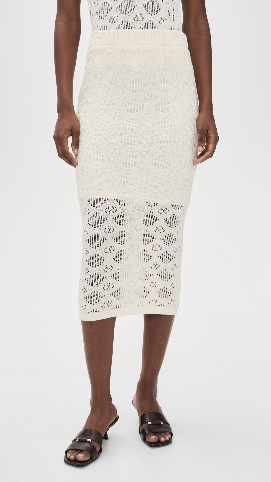 The Courtside Skirt Ivory