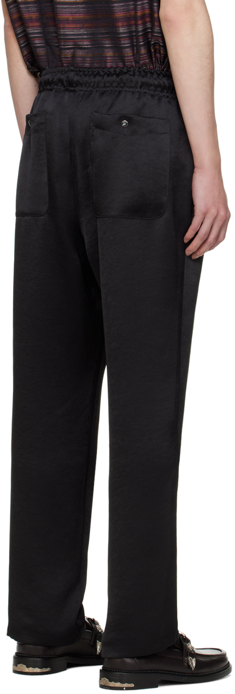 NEEDLES Black String Cowboy Sweatpants