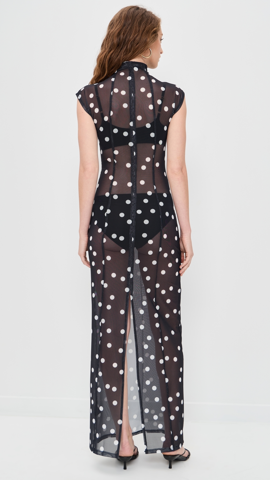 Redefined Maxi Dress NOIR POLKA