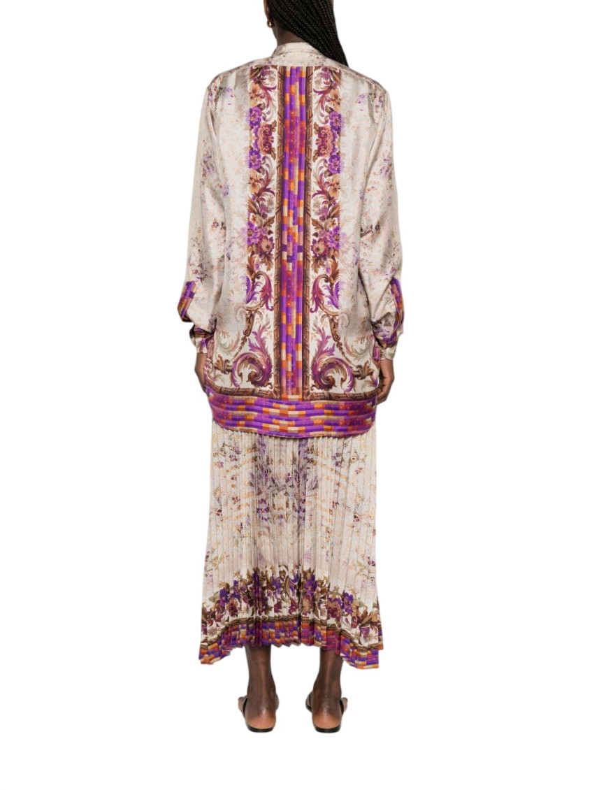 Printed Silk Shirt