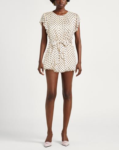 Woman Mini dress Cream Size 2 Viscose