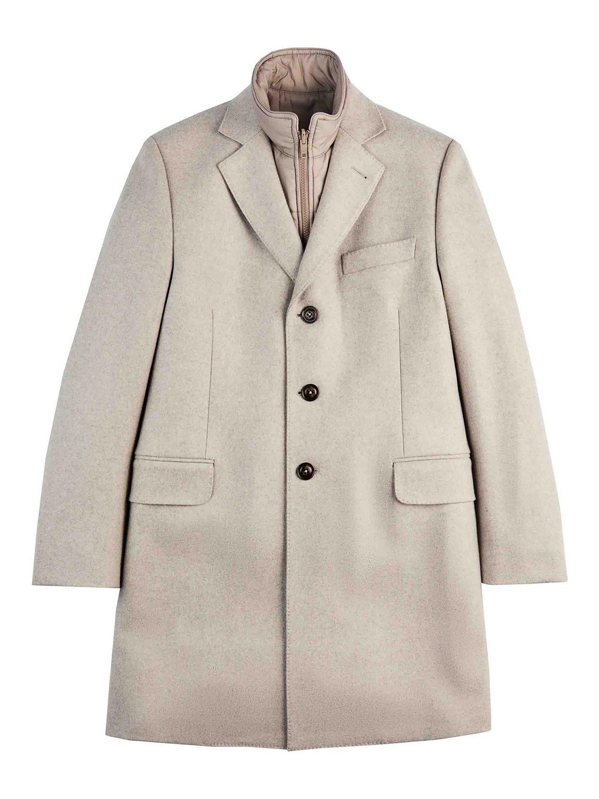 Double -breasted coat