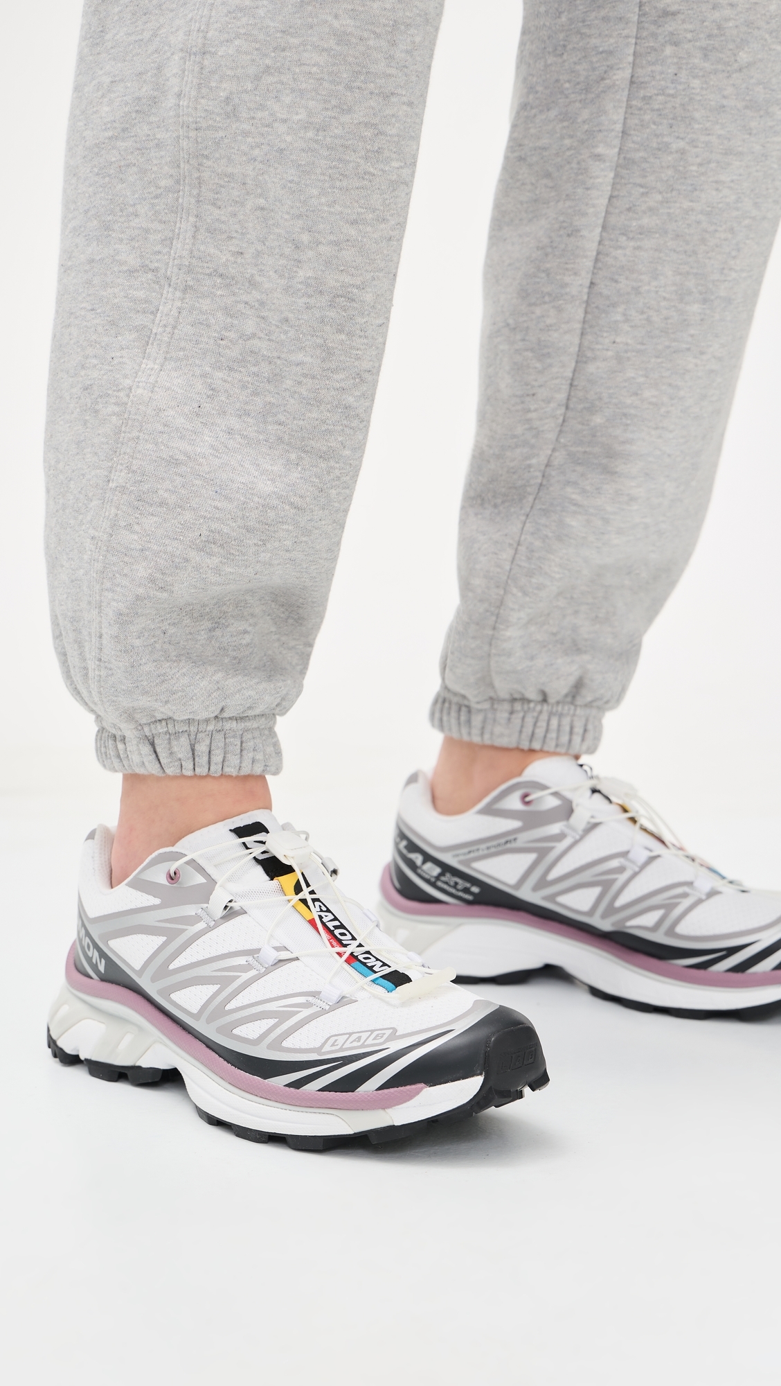 XT-6 Sneakers White/Black/Dusky Orchid