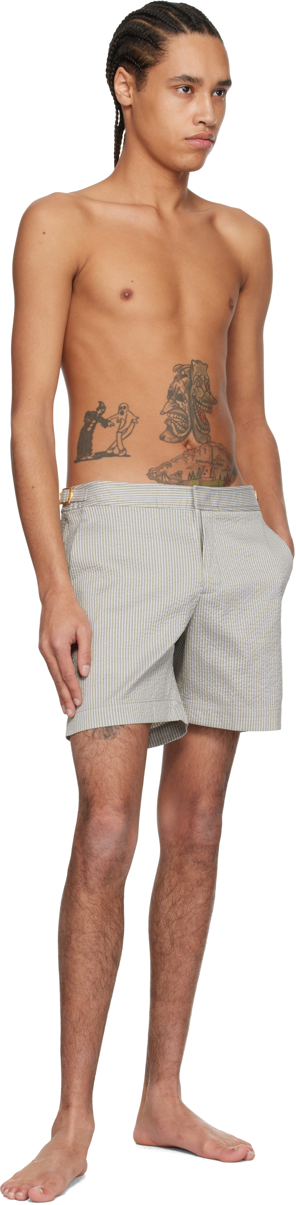 Orlebar Brown Khaki Bulldog Swim Shorts