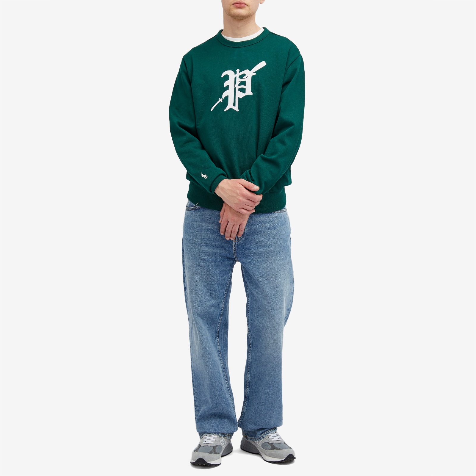 Polo Ralph Lauren | Men's Paddle Crew Sweatshirt in Moss