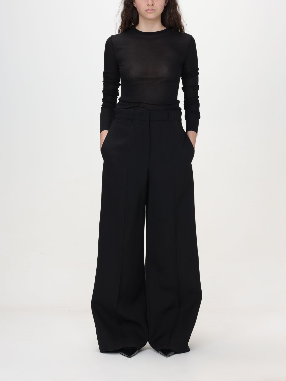 Pants Woman color Black