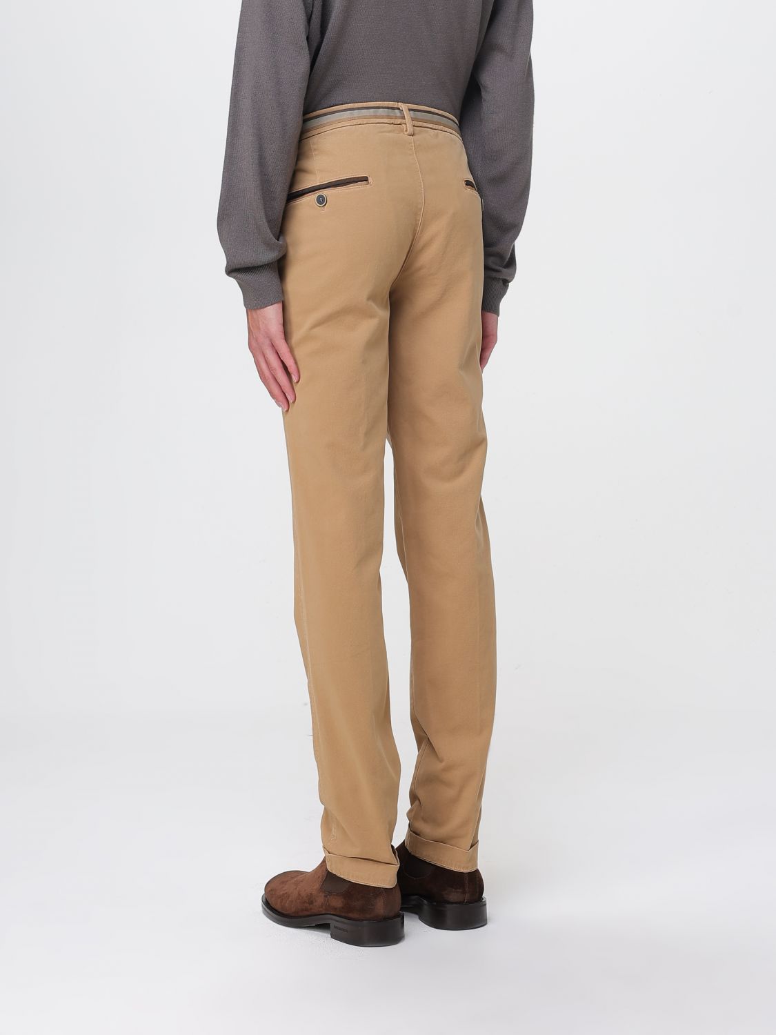 Pants Men color Camel