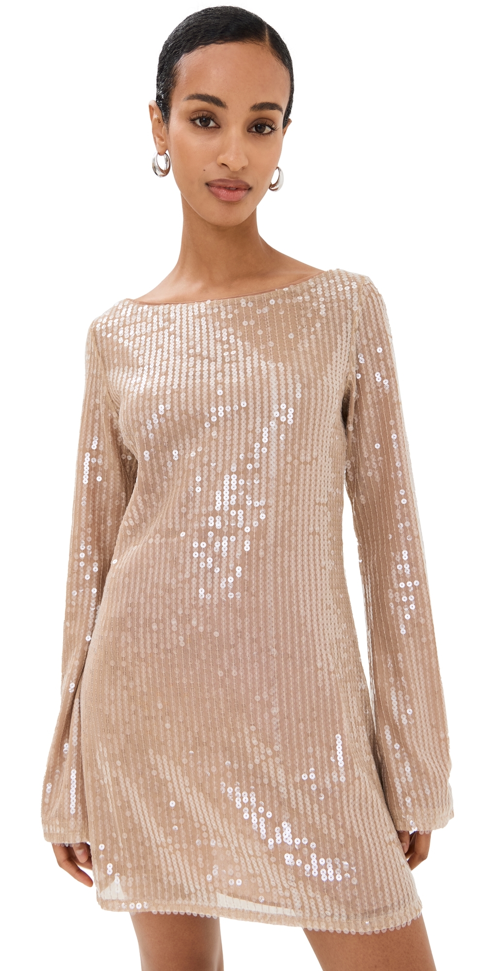 Sereia Dress Champagne Sequin 