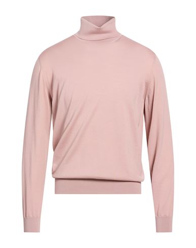 Man Turtleneck Antique rose Size 40 Virgin Wool