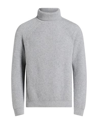 Man Turtleneck Grey Size 36 Wool, Cashmere