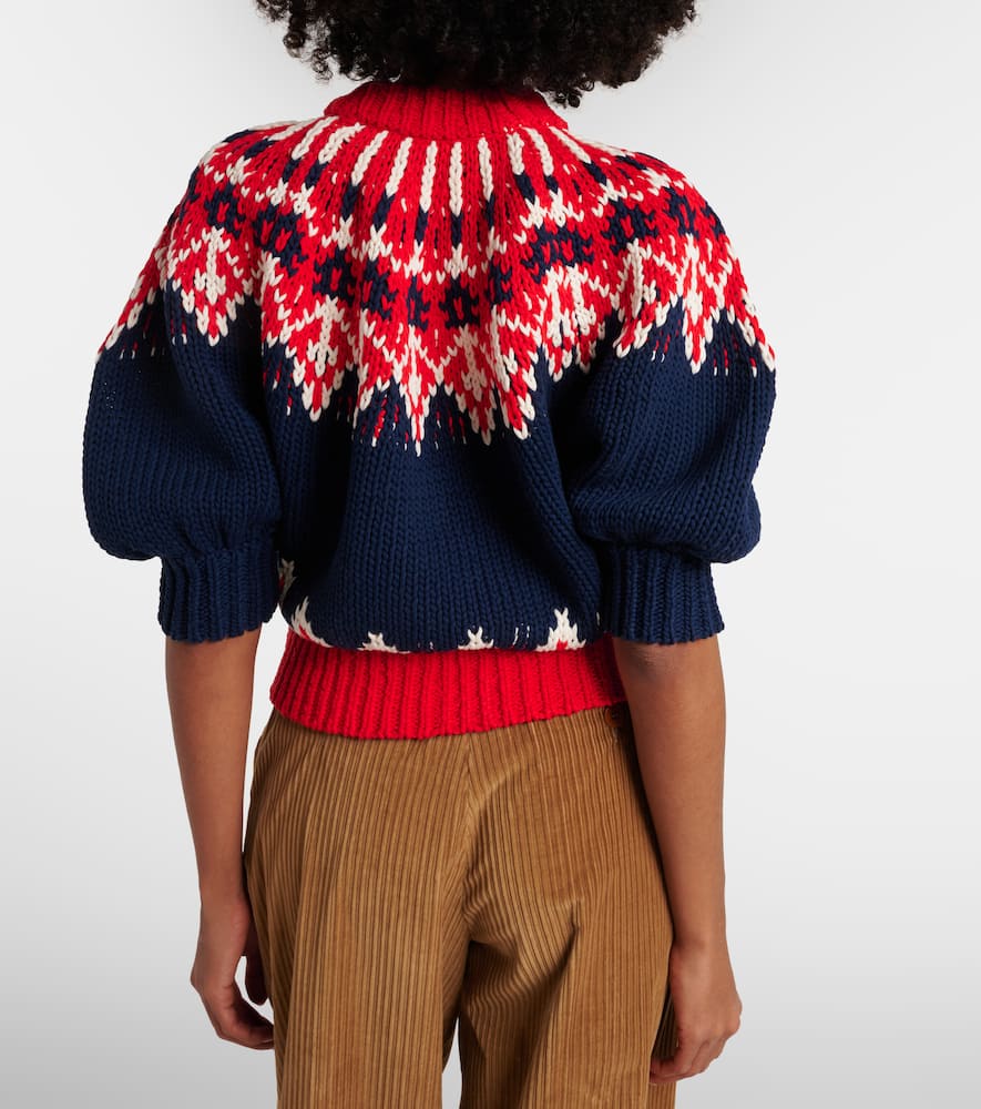 Marty Fair Isle cotton sweater