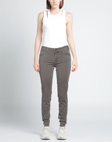 Jacob Cohёn Woman Pants Grey Size 28 Cotton, Modal, Elastane