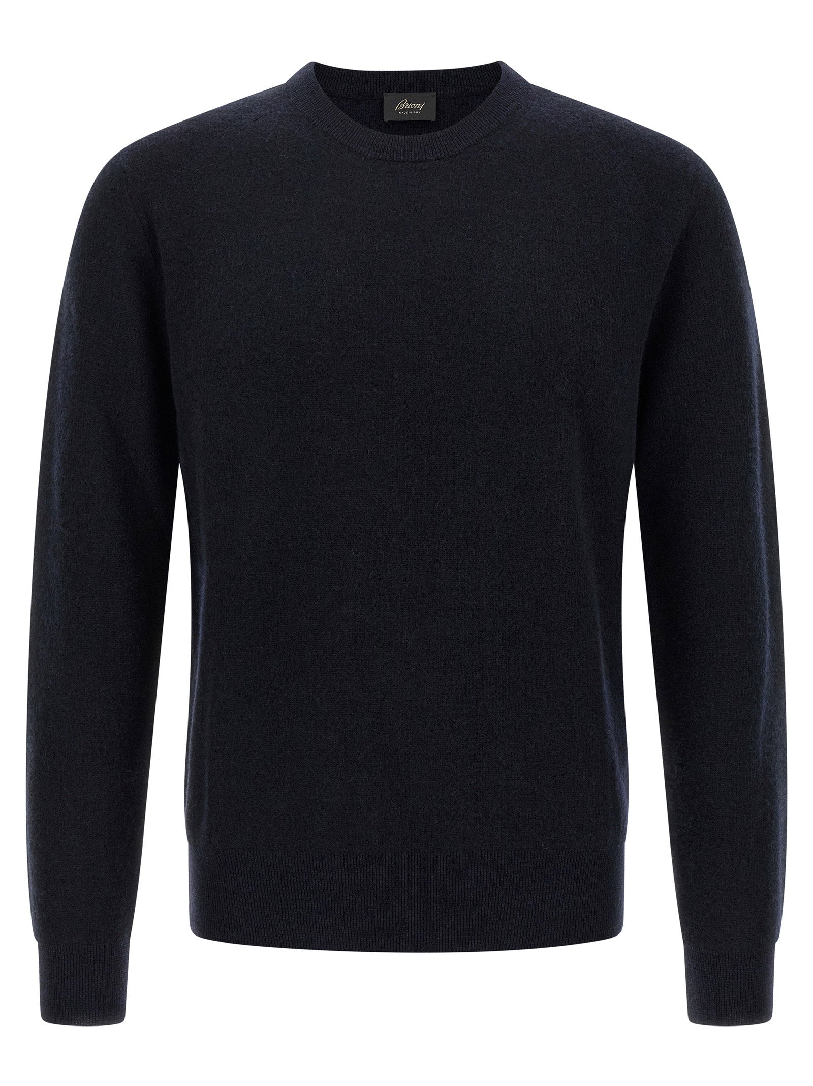 Cashmere Blend Sweater — Navy