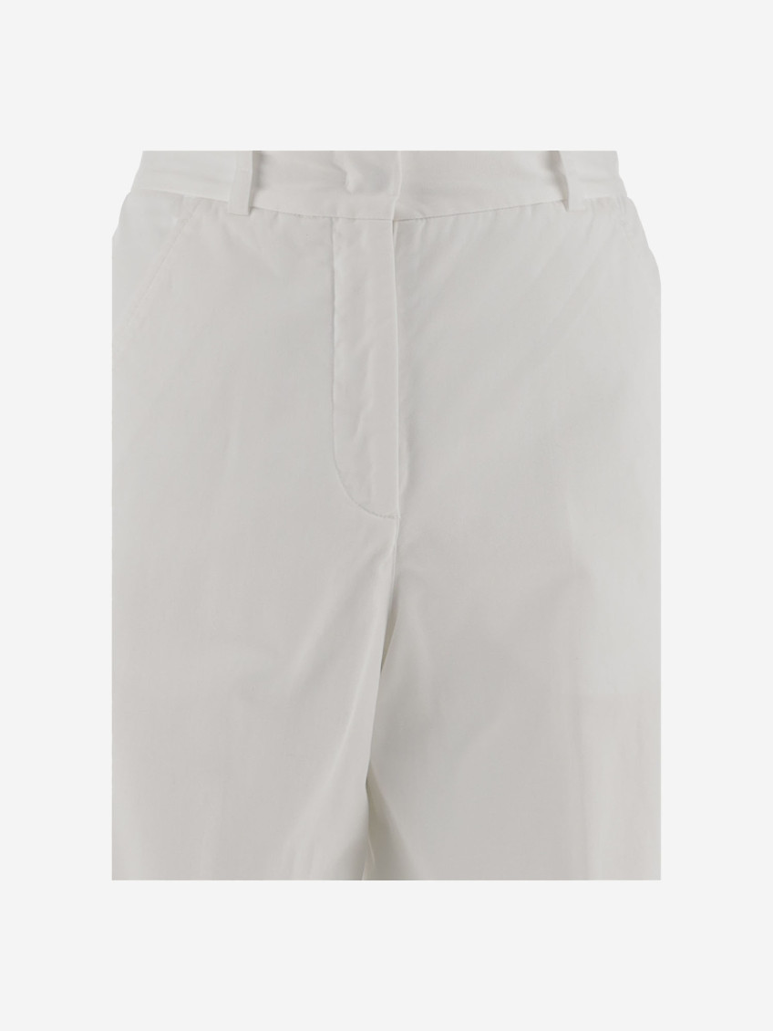 Stretch Cotton Pants