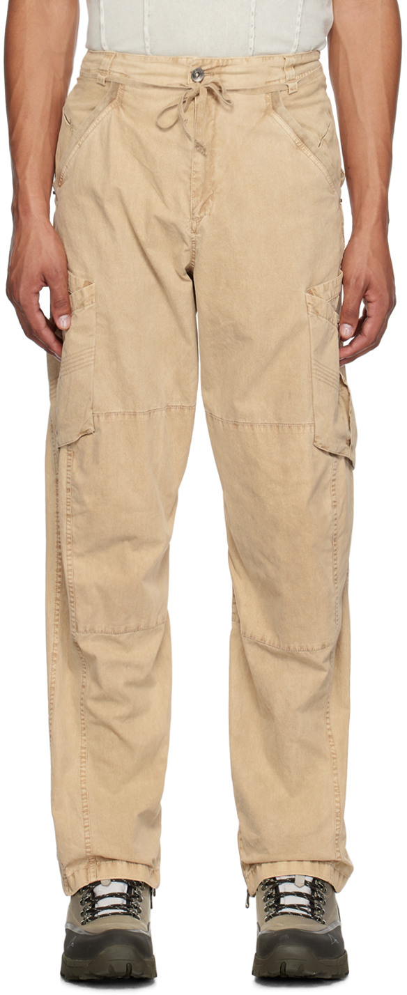 Hyein Seo Beige Pocket Cargo Pants