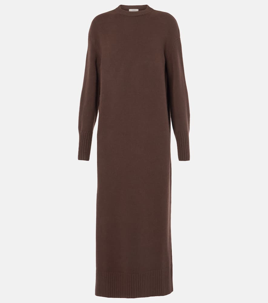 Ainsley wool and cashmere shift dress