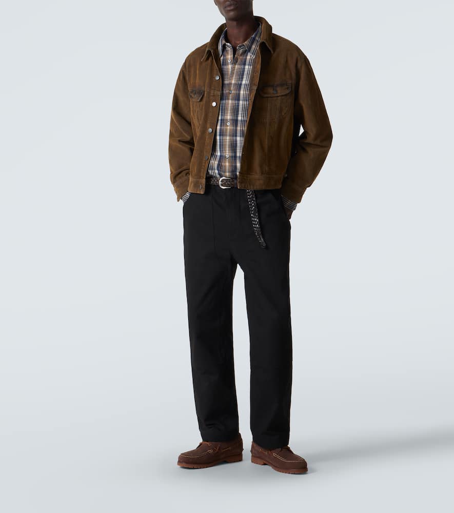 X Aaron Levine Derby corduroy jacket