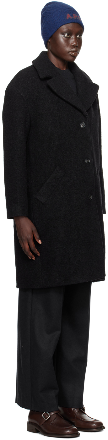 A.P.C. Black Ninon Coat