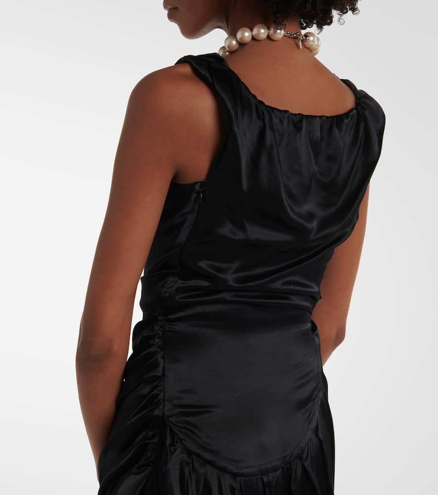 Ginny satin pencil dress