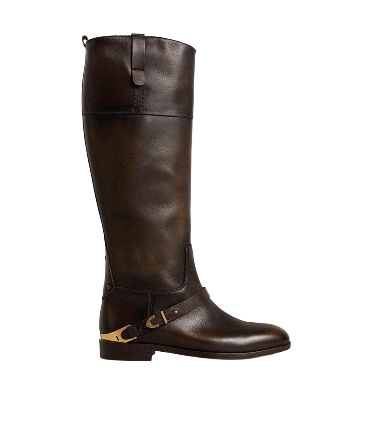 Charlie Buckle-Detailed Boots