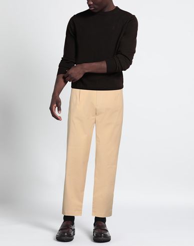 Man Pants Camel Size 28 Cotton, Tencel, Elastane