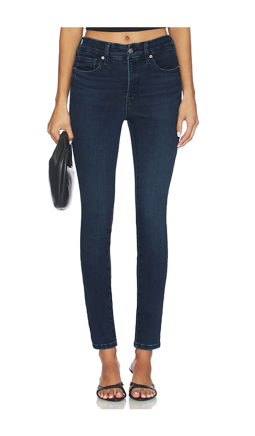 Good American Soft Tech Good Legs Skinny Jeans in Blue. - 18 also