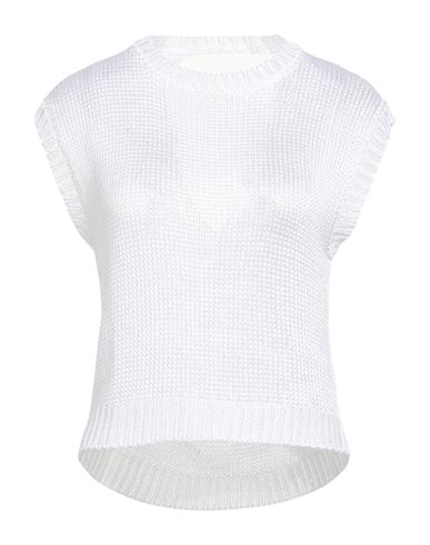 Woman Sweater Off white Size 6 Viscose