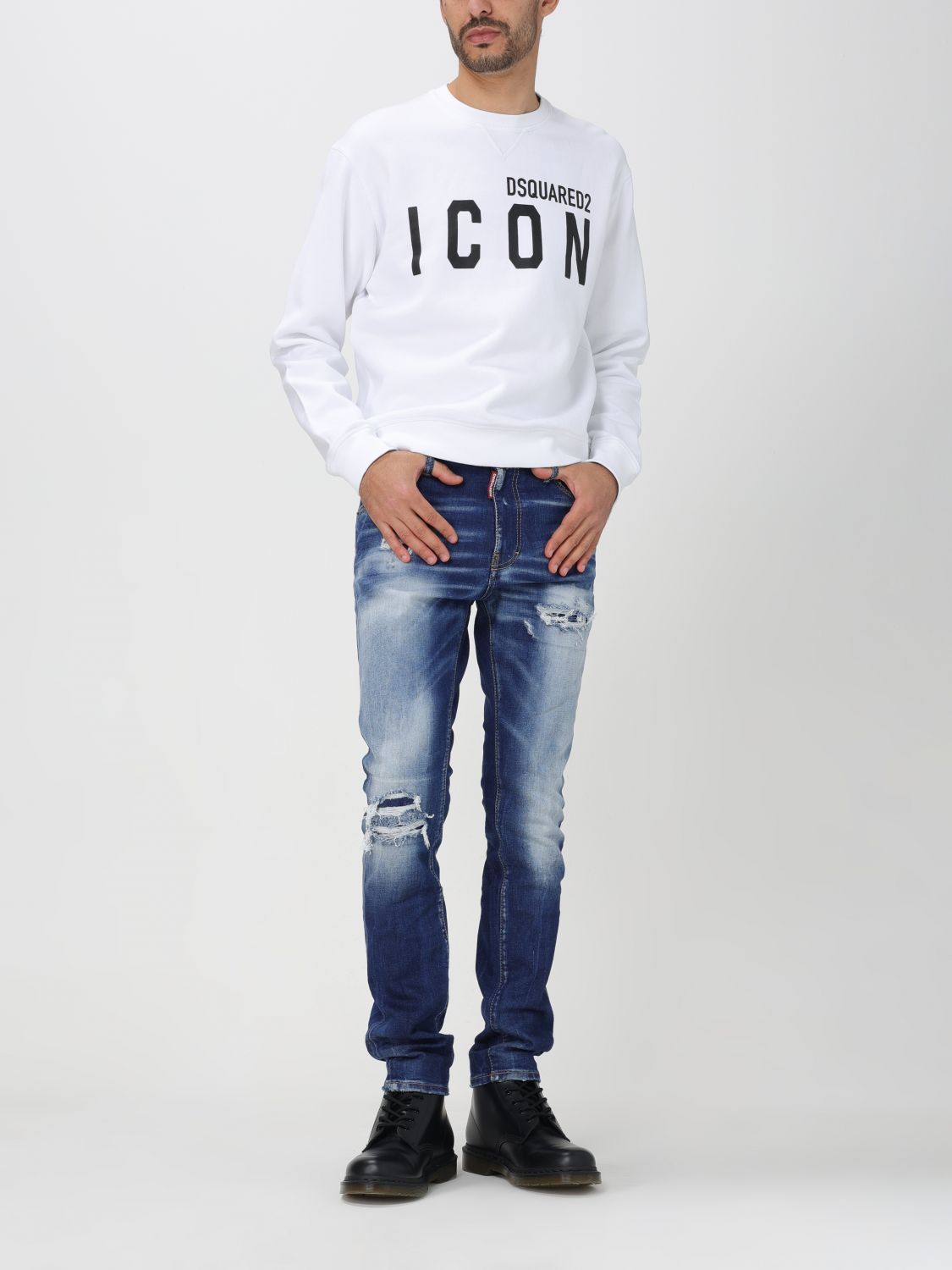 Jeans Men color Denim