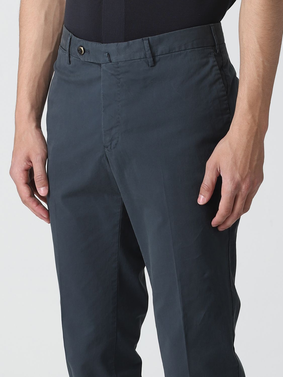 Pants Men color Blue