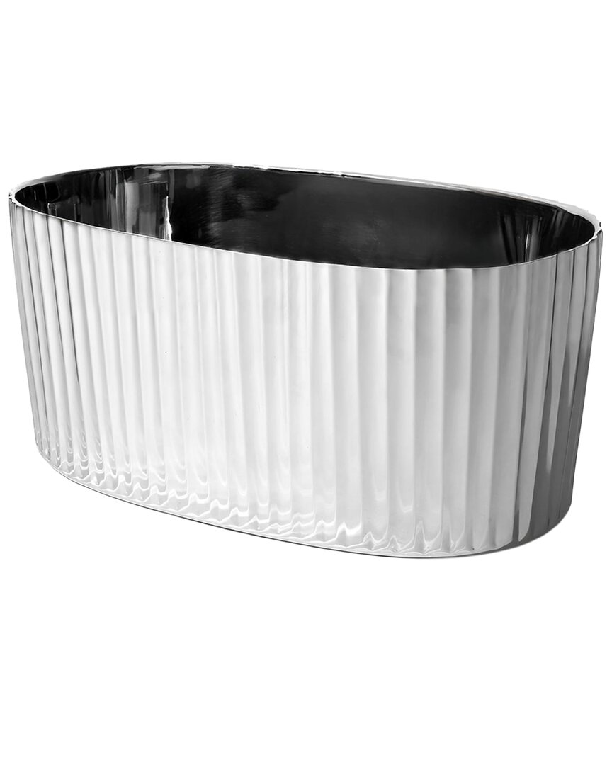 Waves Stainless Steel Party Tub