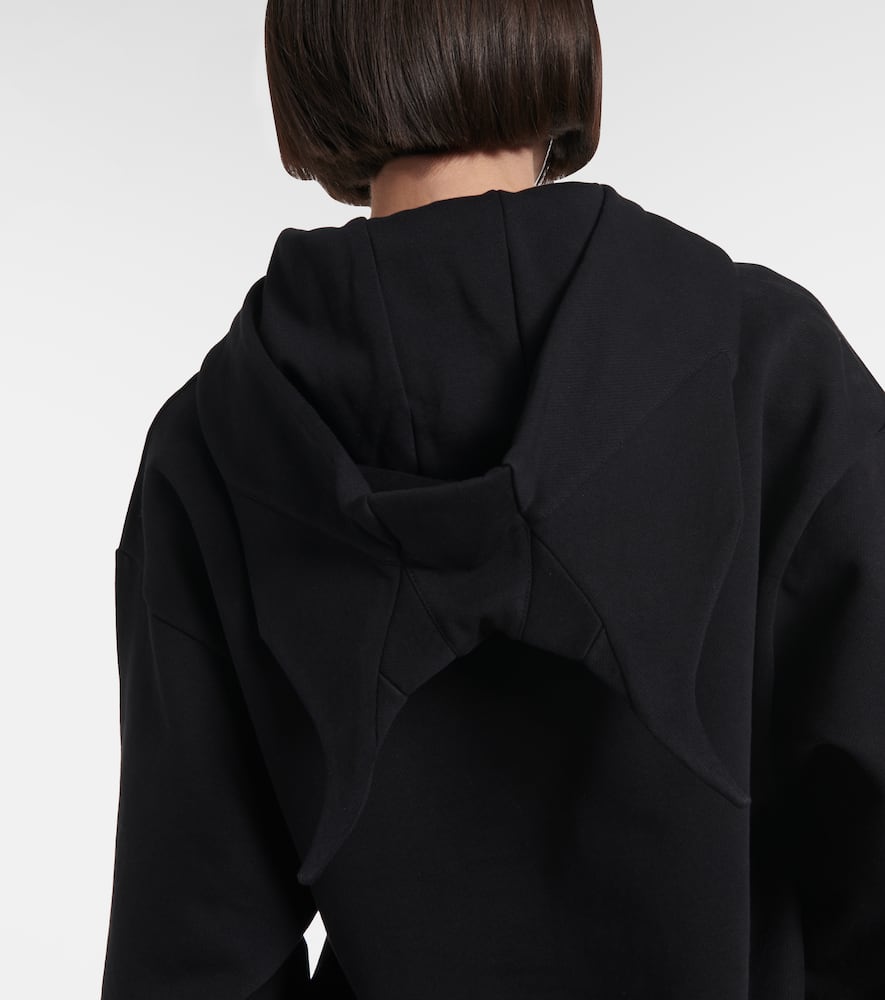 X Disney Maleficent cotton-blend hoodie