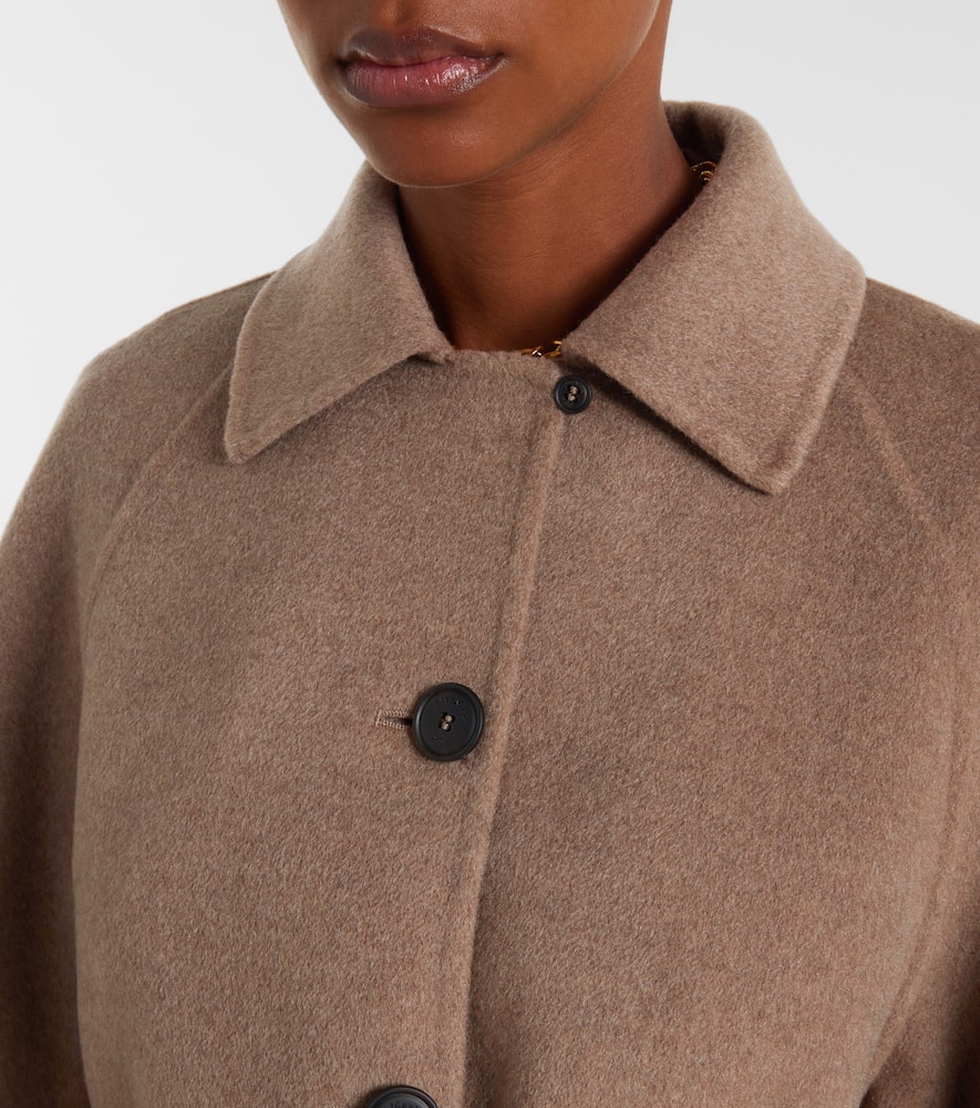 Centro belted cashmere coat