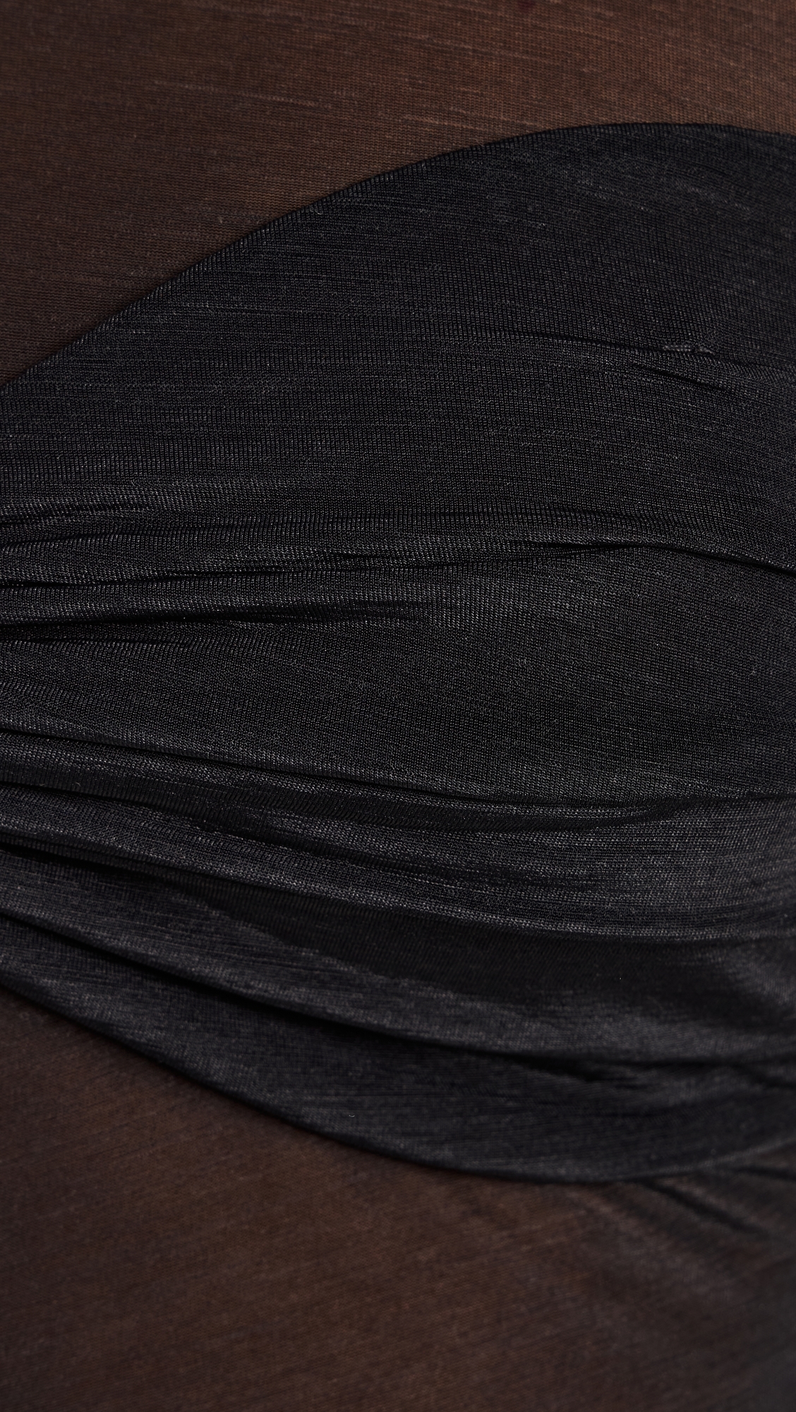 Rose Knit Top Black
