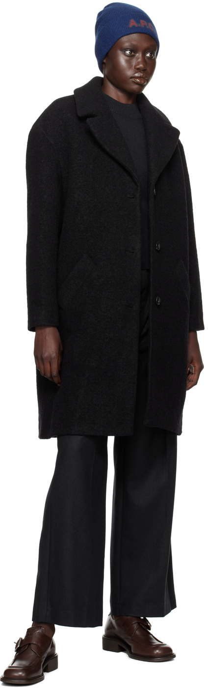 A.P.C. Black Ninon Coat