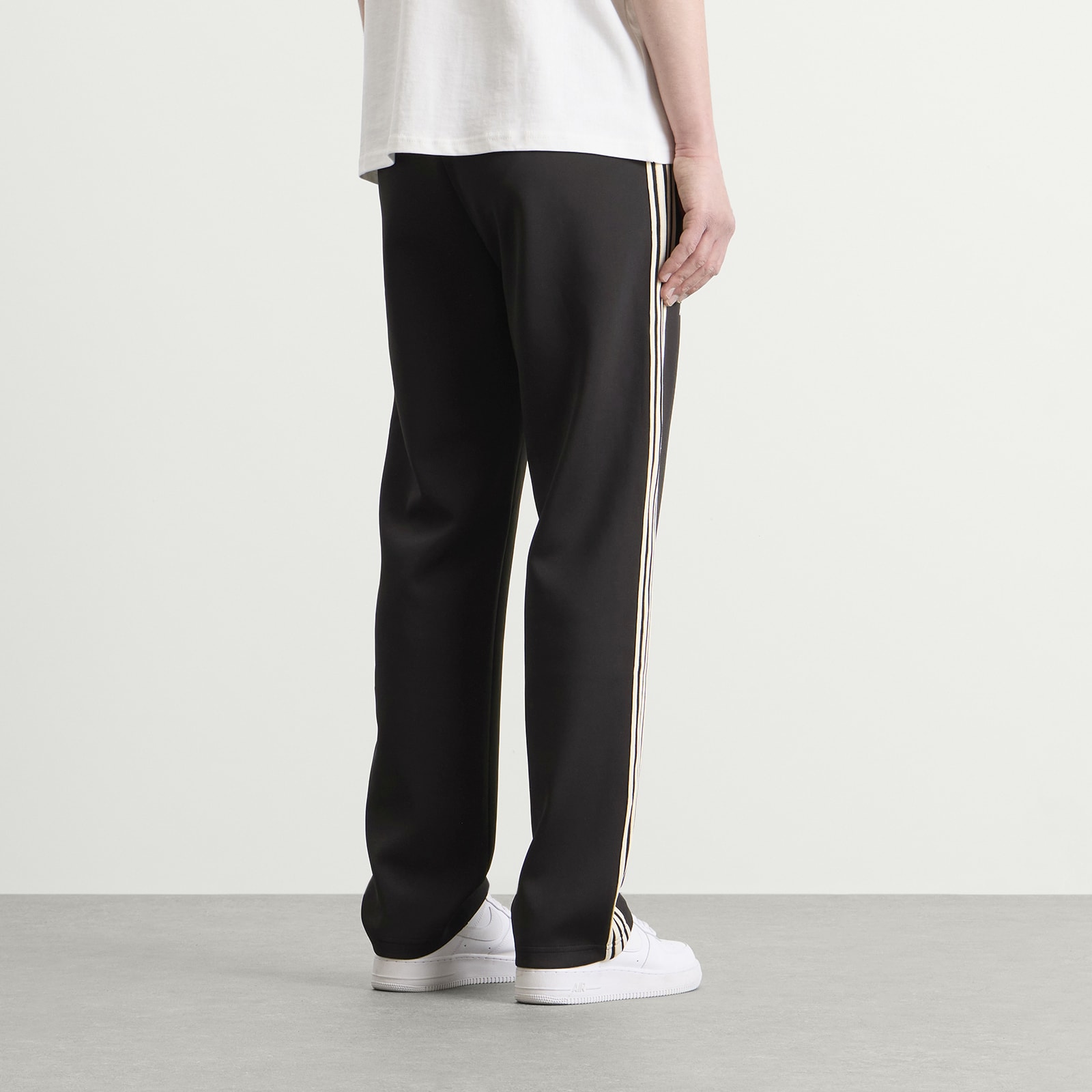 Men's College Track Pants Black