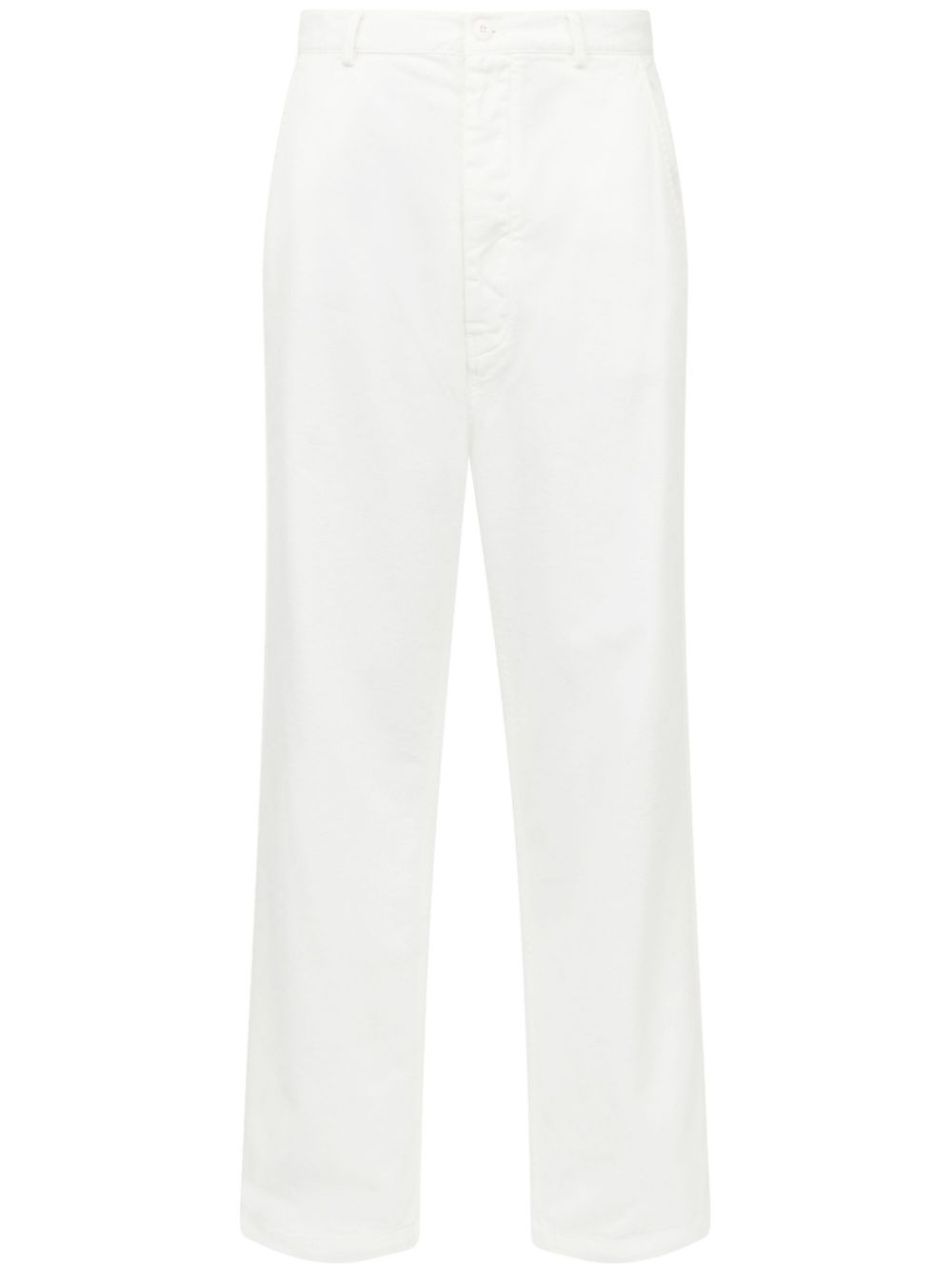 -Pantaloni In Bull Di Cotone-Uomo